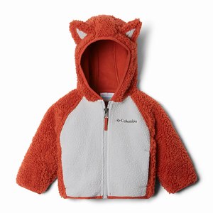 Columbia Chaqueta Foxy Baby™ Sherpa Full-Zip Niña Rojos/Grises (470SDVUXI)